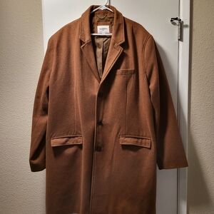 Men's heavy dress coat